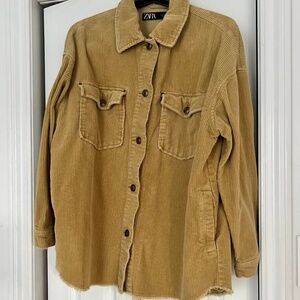 Yellow Zara Jacket
